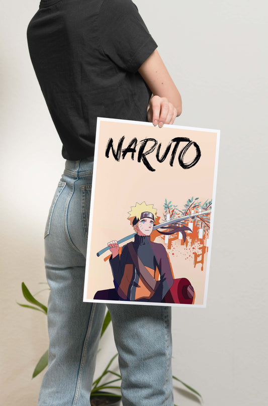 Naruto Chill Poster