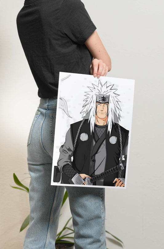 Naruto- Jiraiya Poster