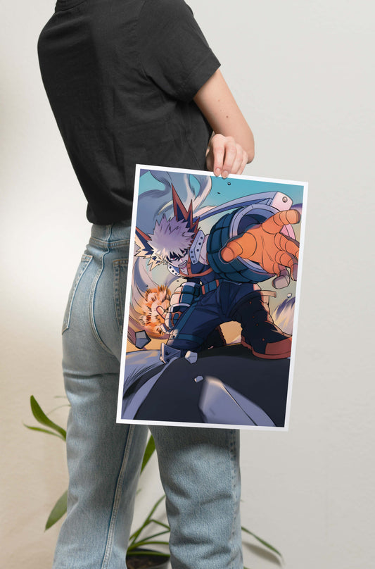 MHA - Katsuki Bakugo Poster