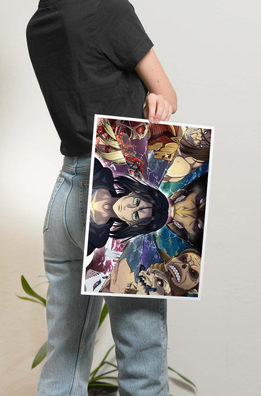 AOT - All Titans Poster