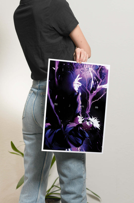JJK - Gojo Purple Hollow Poster