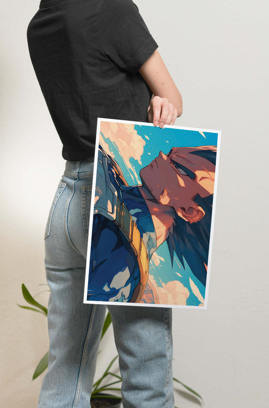 DBZ - Prince Vegeta Poster