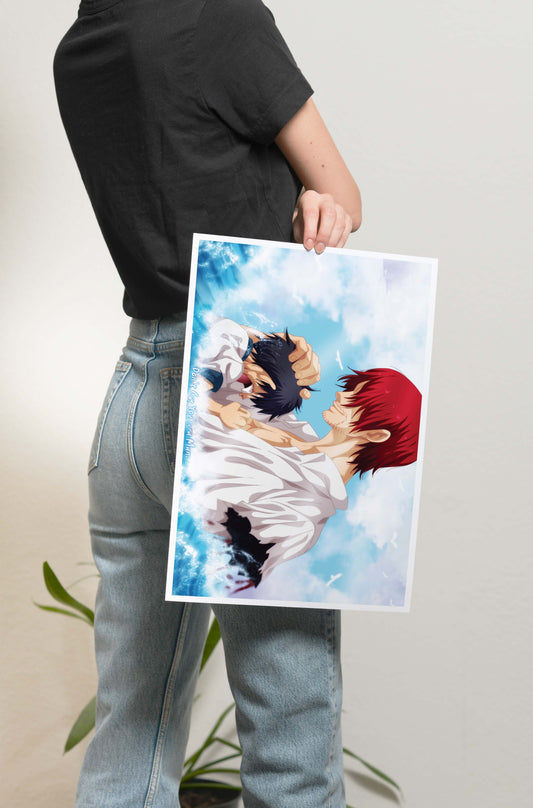 One Piece - Shanks & Luffy Poster