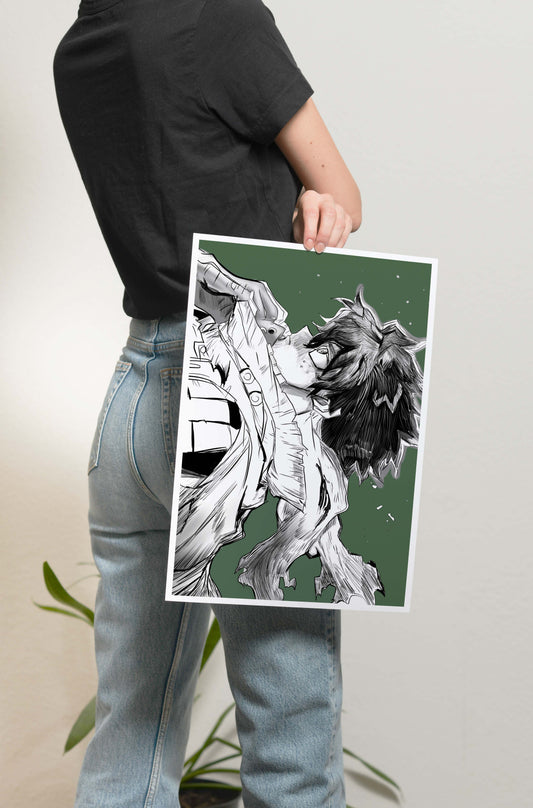 MHA - Deku Serious Poster