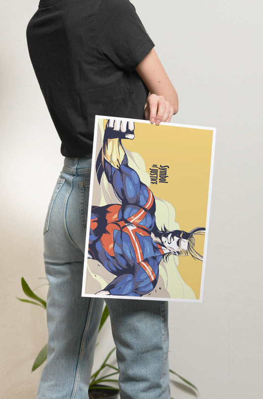MHA - All Might Poster