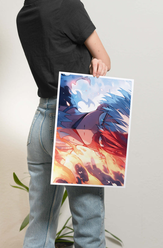 MHA - Shoto Todoroki Poster