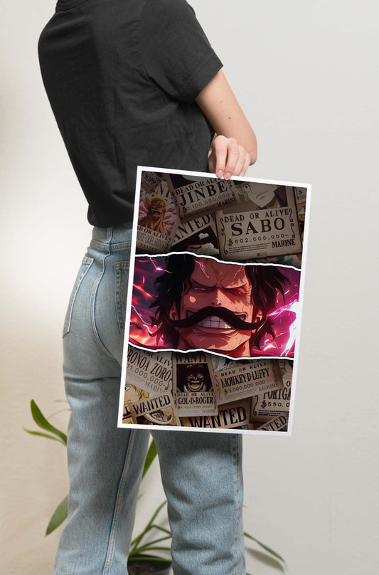 One Piece - Gold Roger Poster