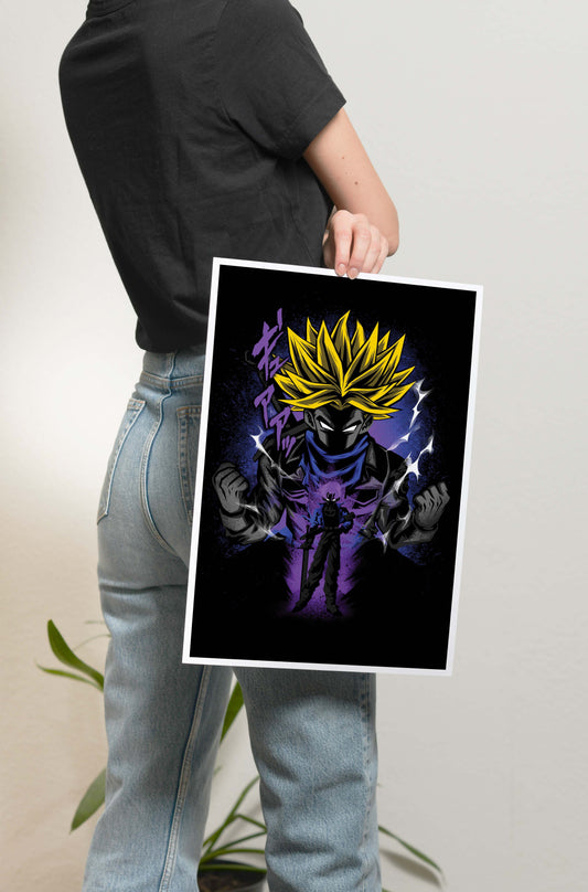 DBZ - Future Trunks SSJ Poster