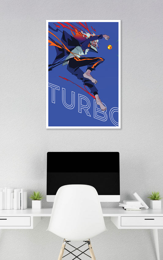 DDN - Okarun Turbo Poster