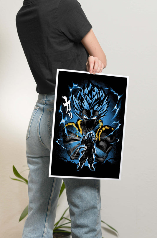 DBZ - Gogeta Blue Poster