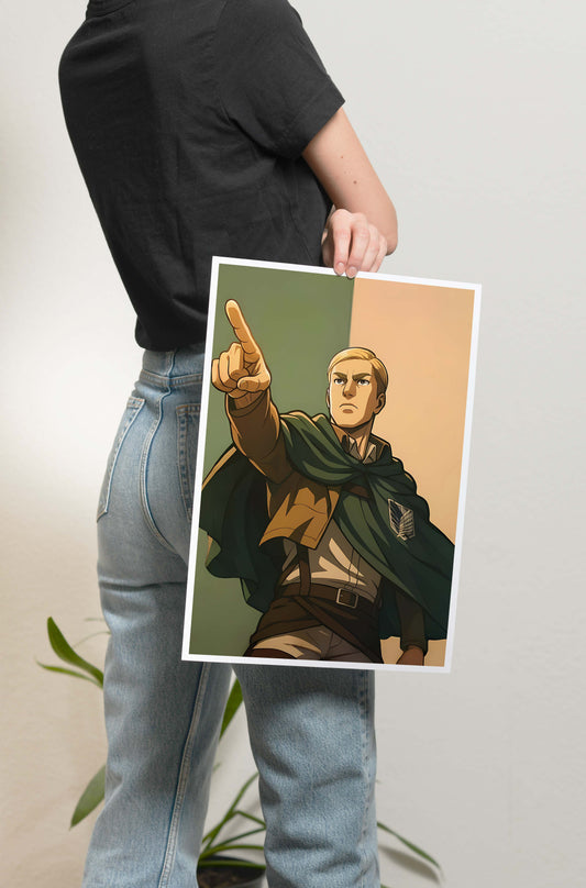 AOT - Erwin Smith Poster