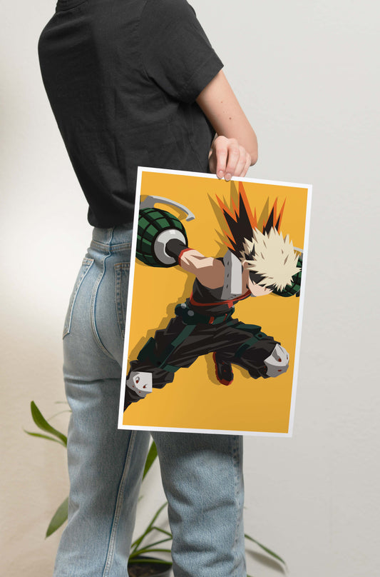 MHA - Bakugo Poster 3