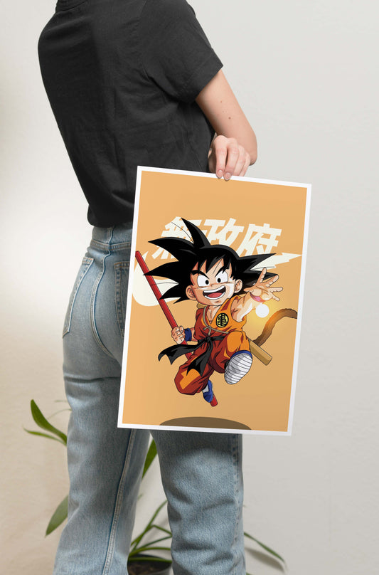 DBZ - Kid Goku Poster