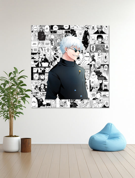 Gojo Manga Collage Kit