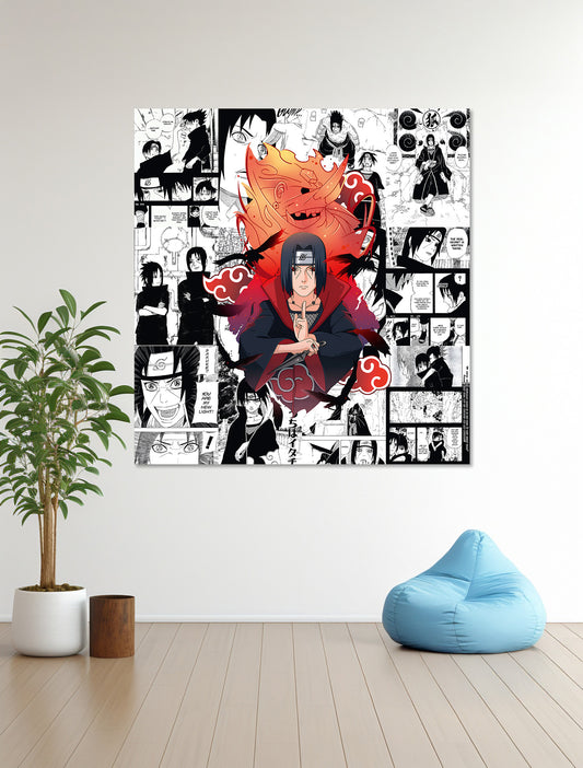 Itachi Manga Collage Kit