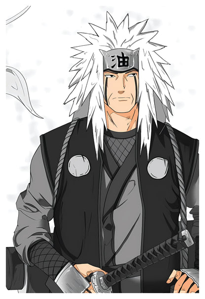 Naruto- Jiraiya Poster
