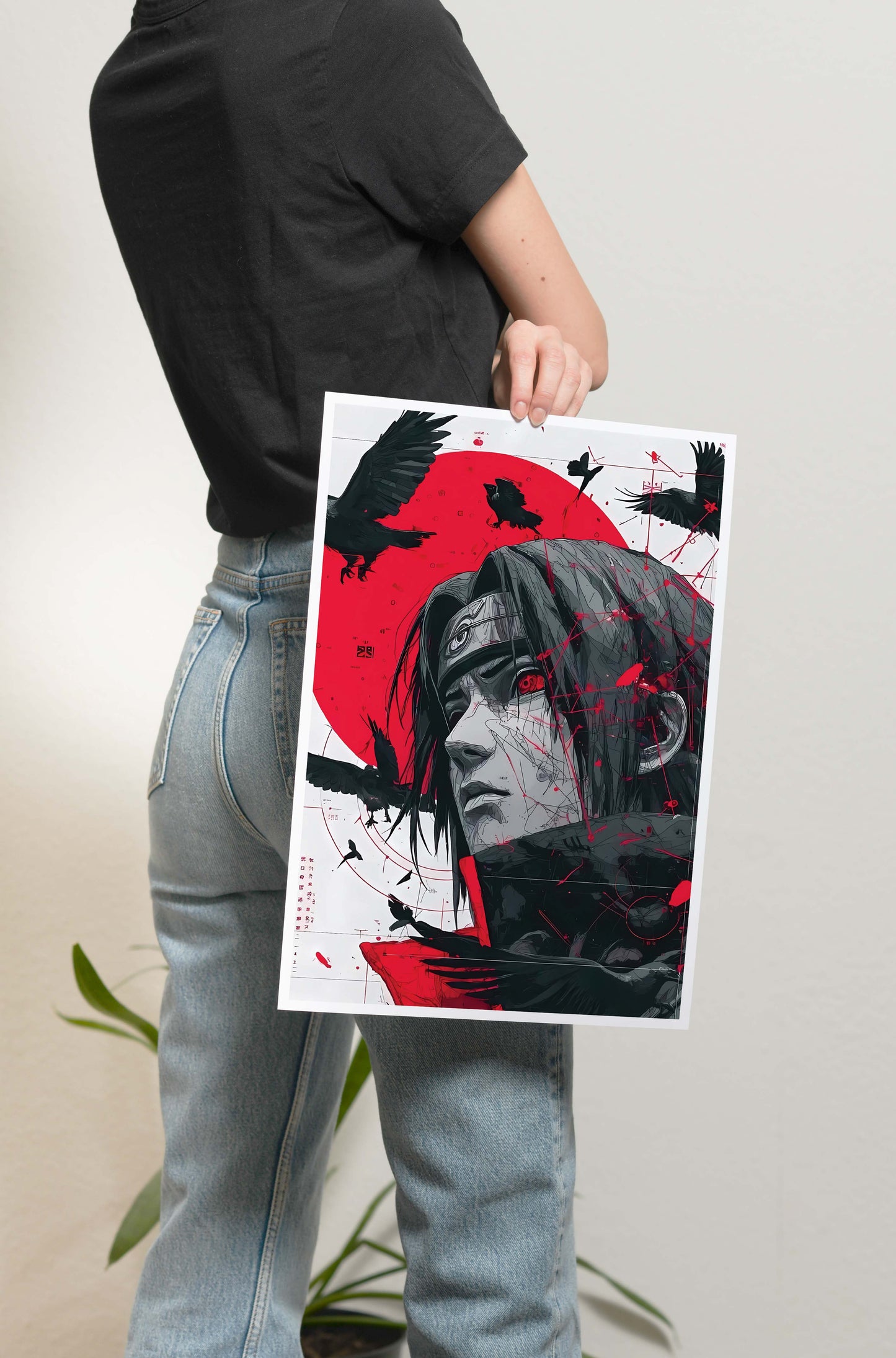 Naruto- Itachi Aesthetic Poster