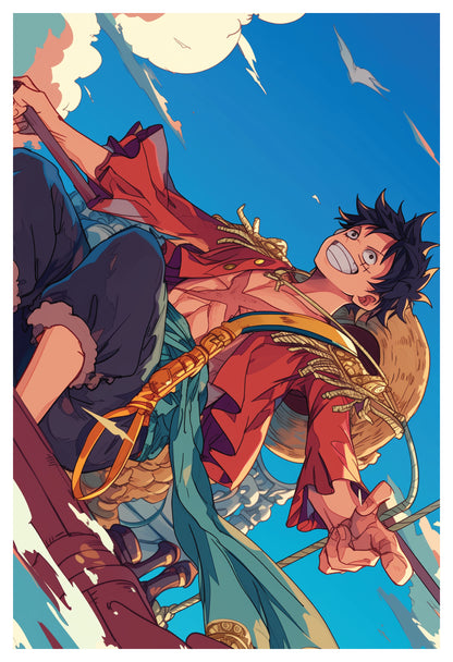 One Piece - Luffy Smile Poster