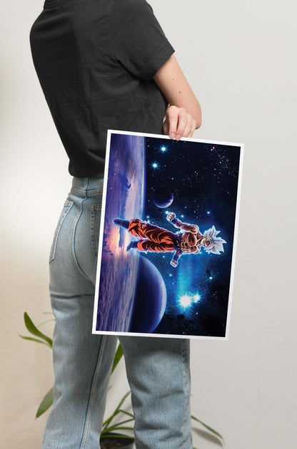 DBZ - Goku Ultra Instinct Poster