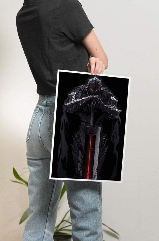 Berserk - Guts Armour Pose Poster