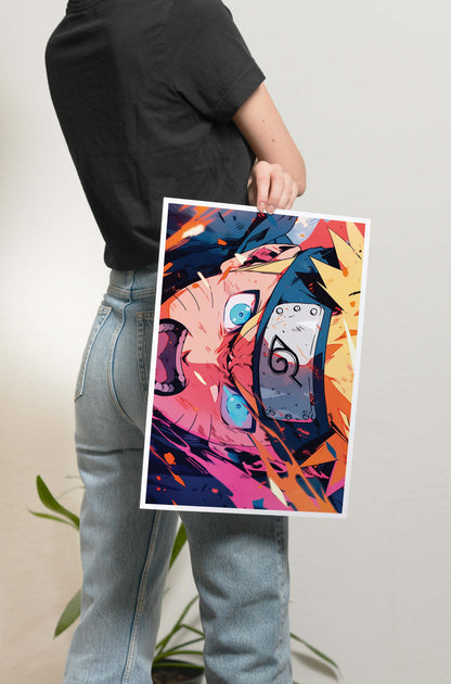 Naruto-Naruto Colorful Poster