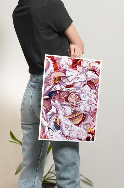 One Piece - Gear 5b Poster