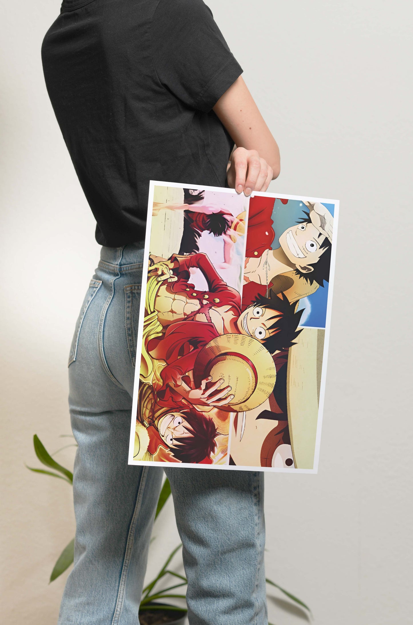 One Piece - Luffy Collage Poster
