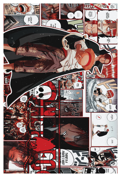 One Piece - Shanks Poster