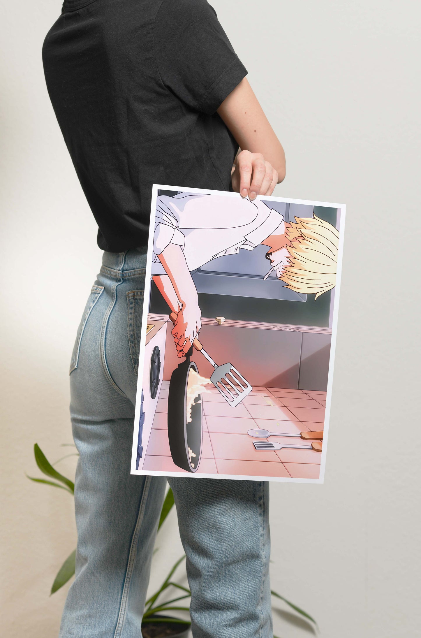 One Piece - Sanji Cooking Poster
