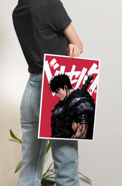 Berserk - Guts Poster