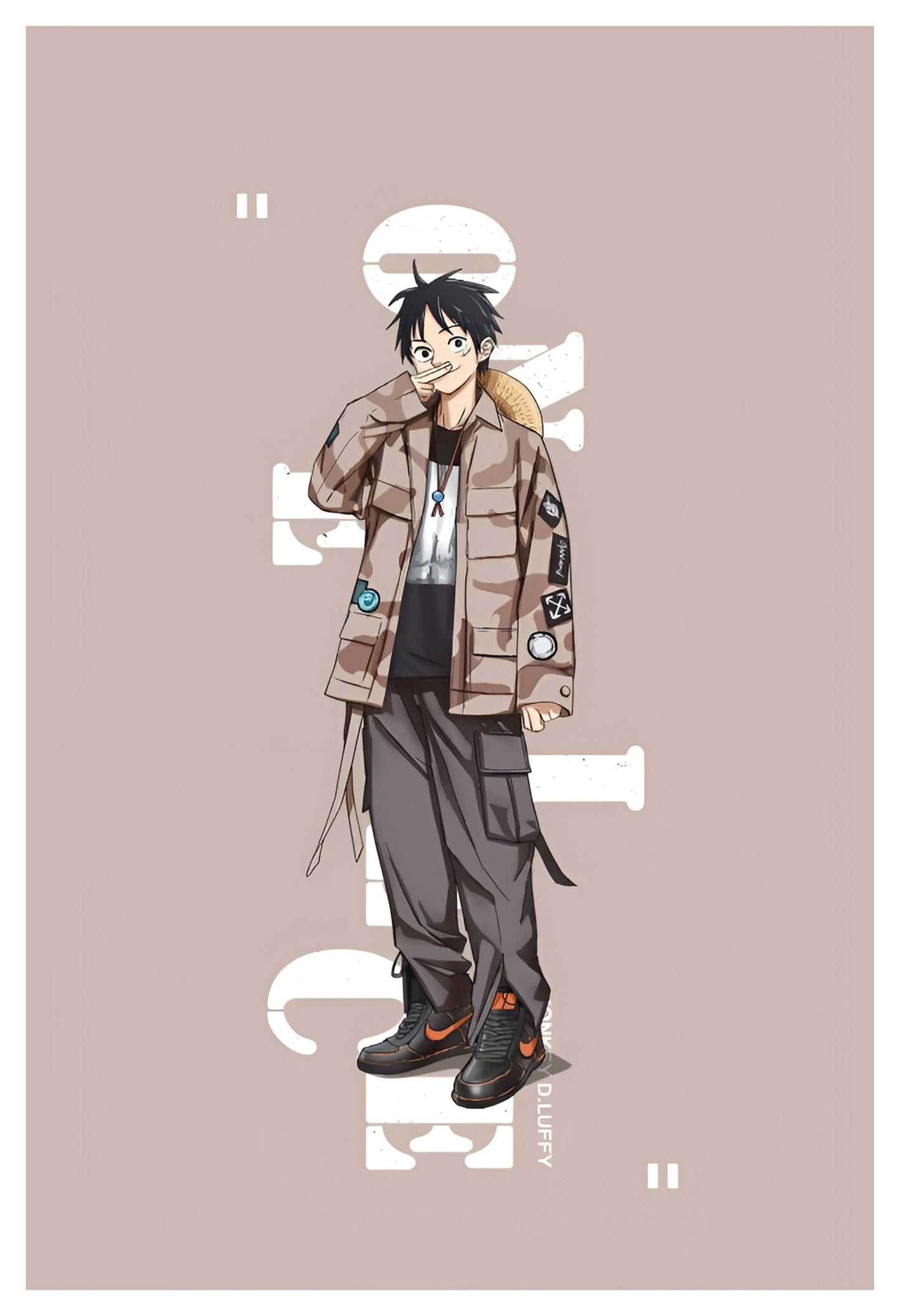 One Piece - Luffy Aesthetic Poster