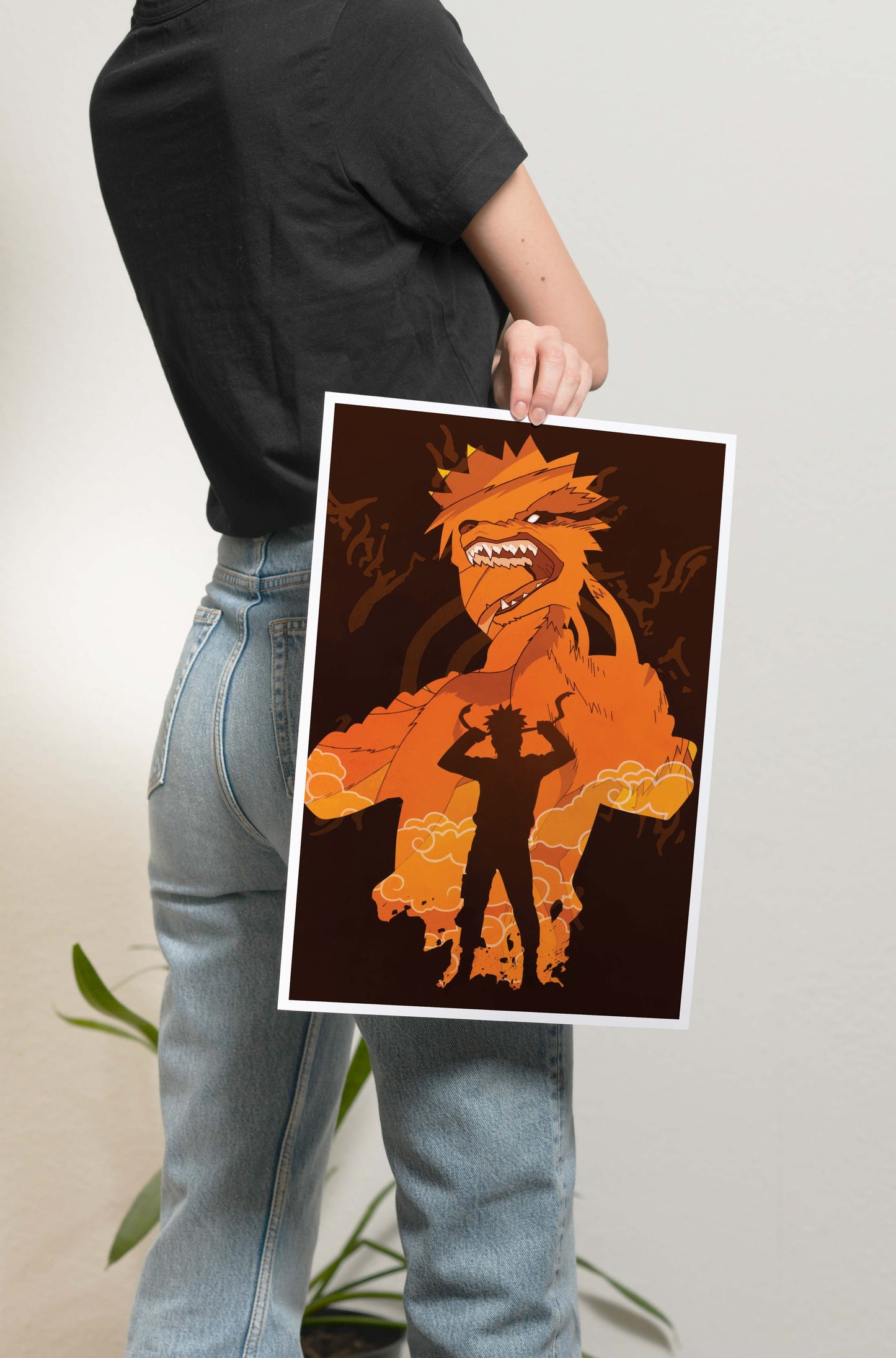Naruto- Naruto silhouette Poster