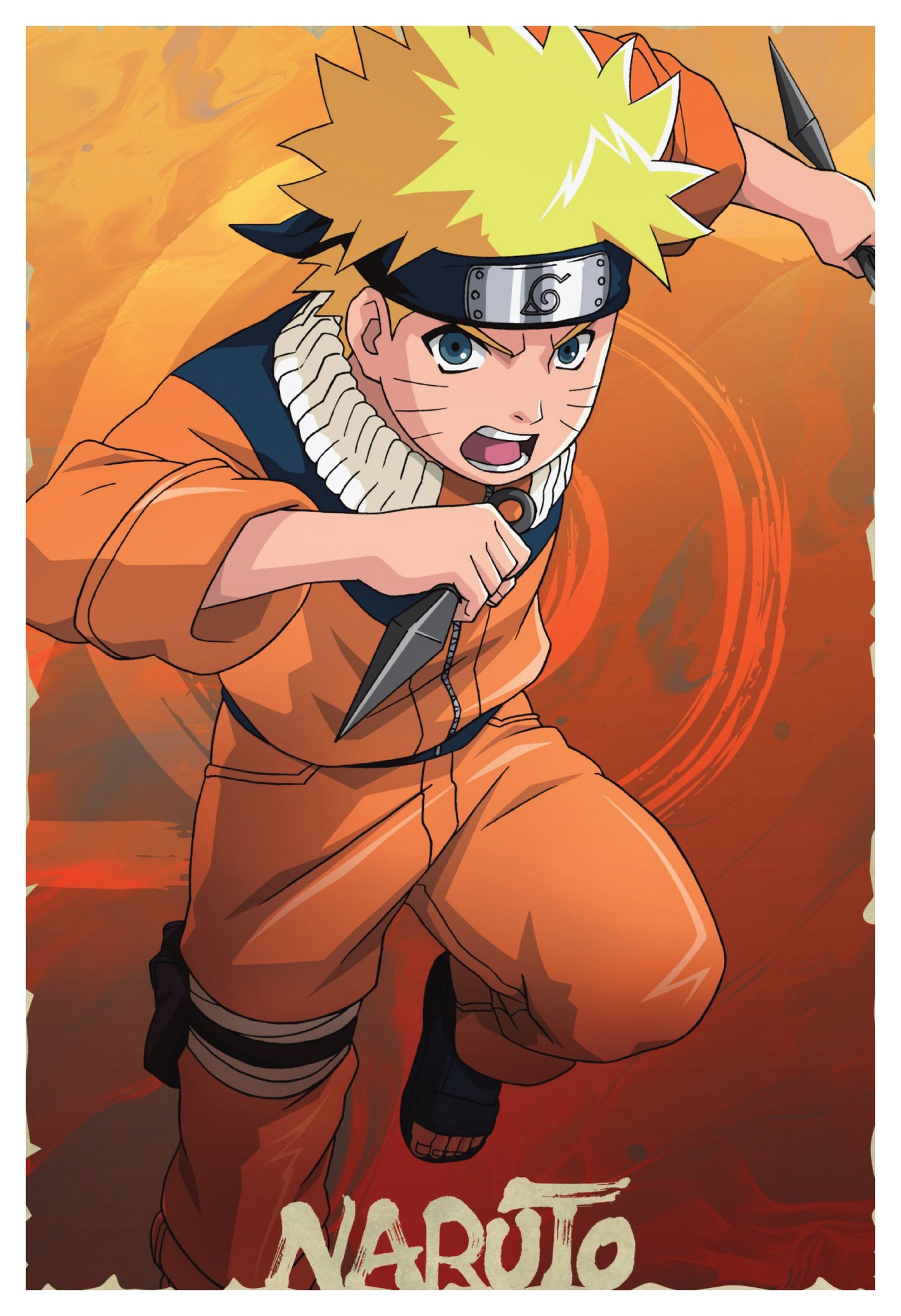 Naruto-  Kid Naruto Poster