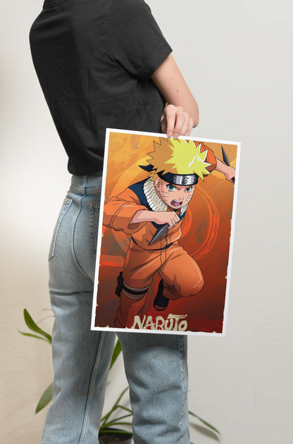 Naruto-  Kid Naruto Poster