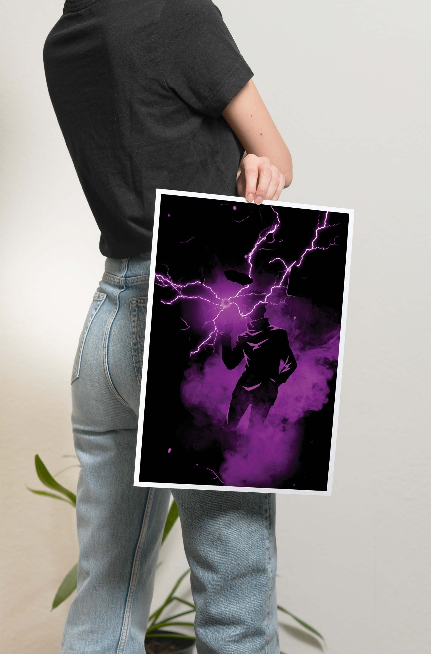 JJK - Gojo Satoru Silhouette Poster
