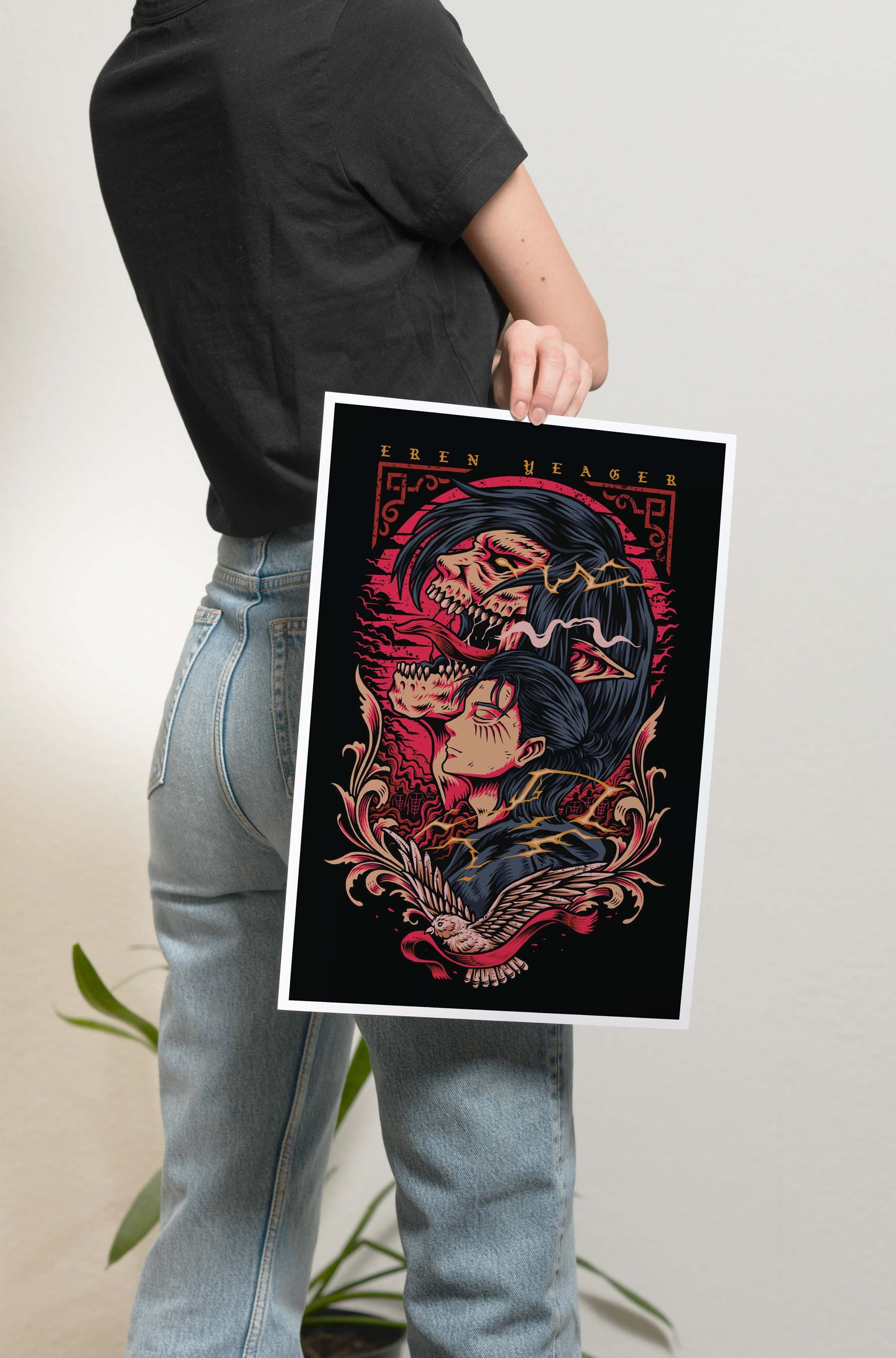 AOT - Eren & Attack Titan Poster