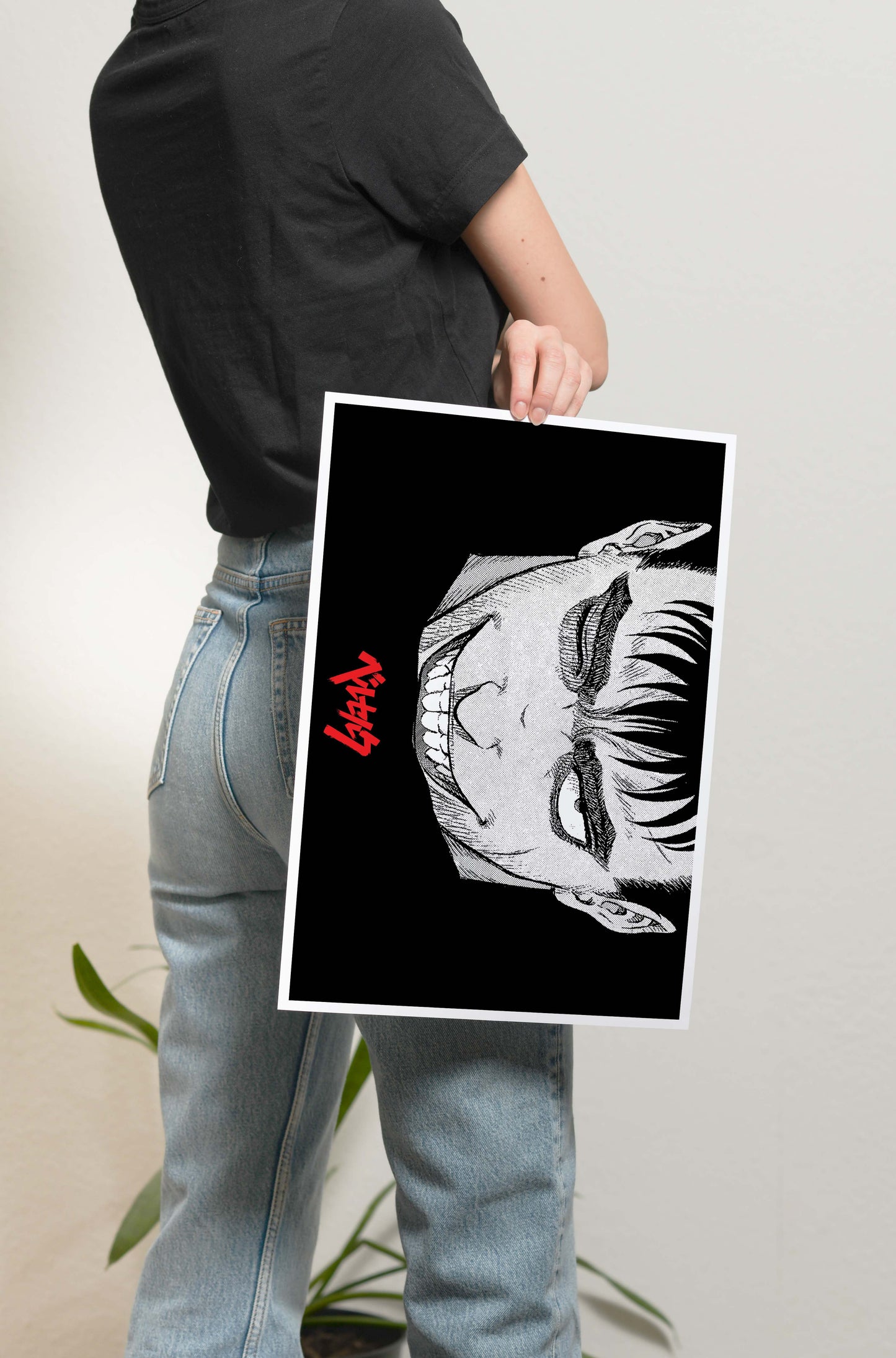 Berserk - Guts Smile Poster