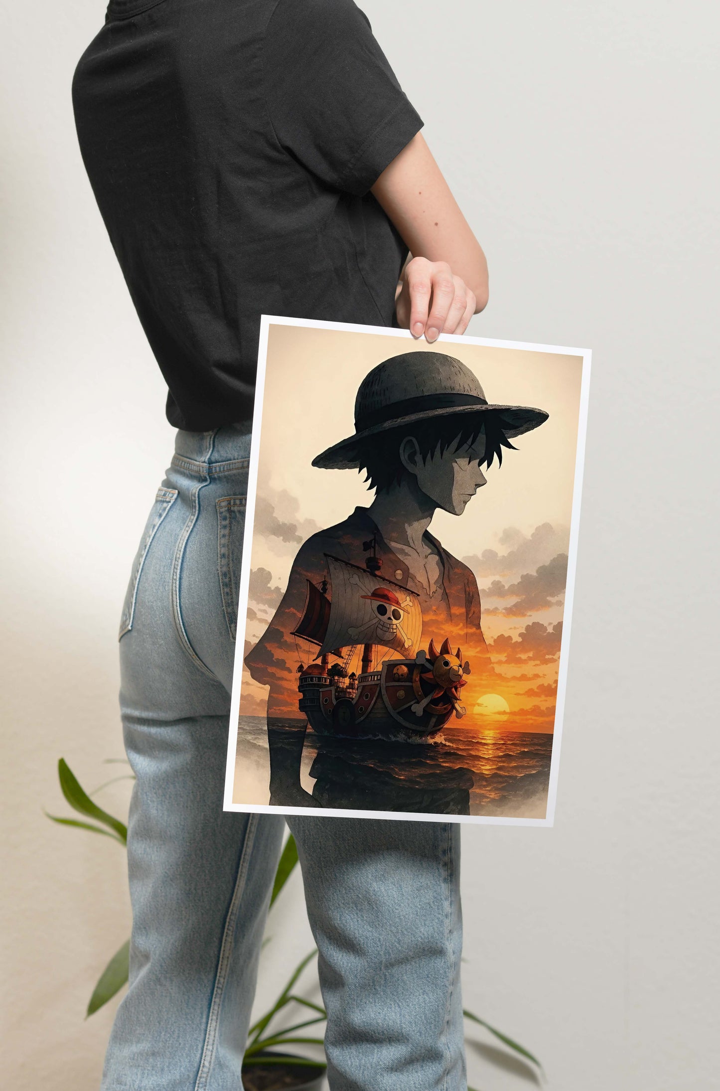 One Piece - Luffy Sunny Poster