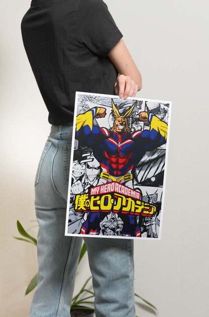 MHA - All Might Poster 3