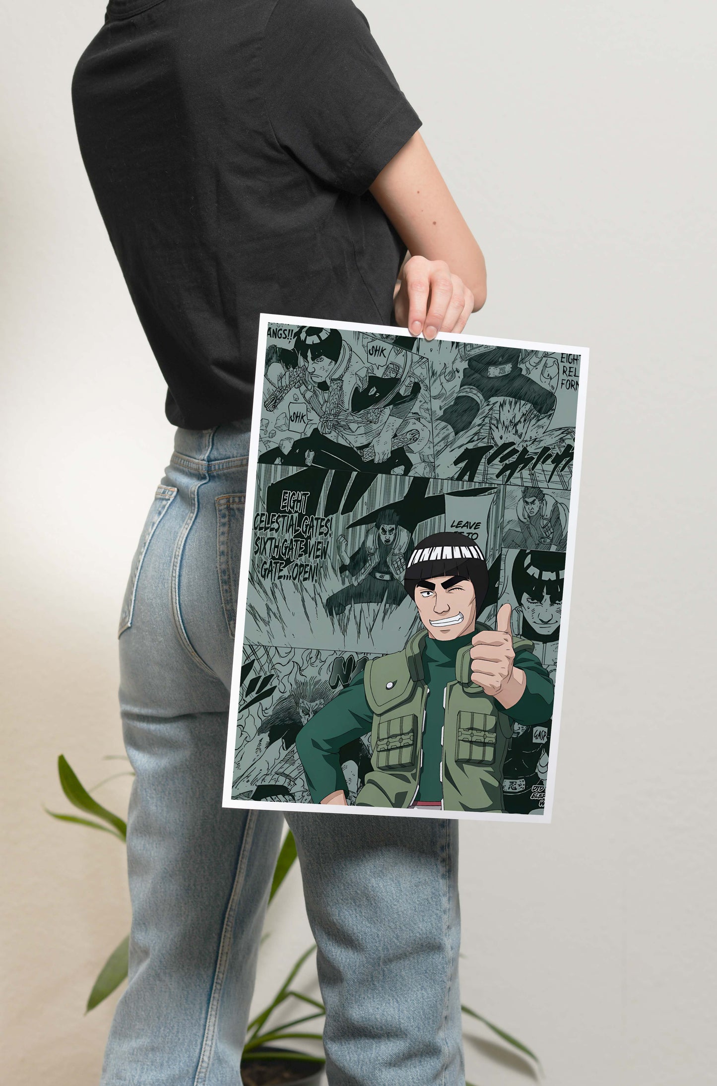 Naruto- Might Guy Poster