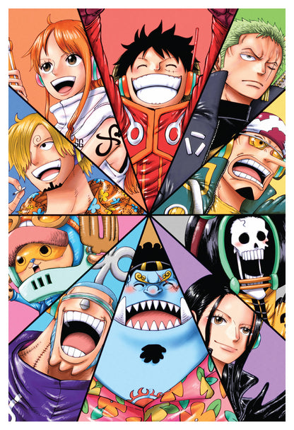One Piece - Straw Hats Poster