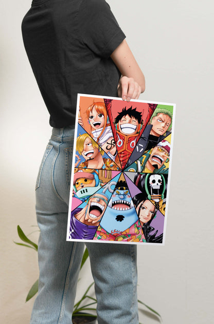 One Piece - Straw Hats Poster