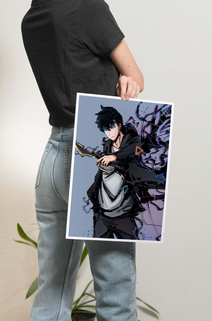 Solo Leveling - Sung Jinwoo Poster 4