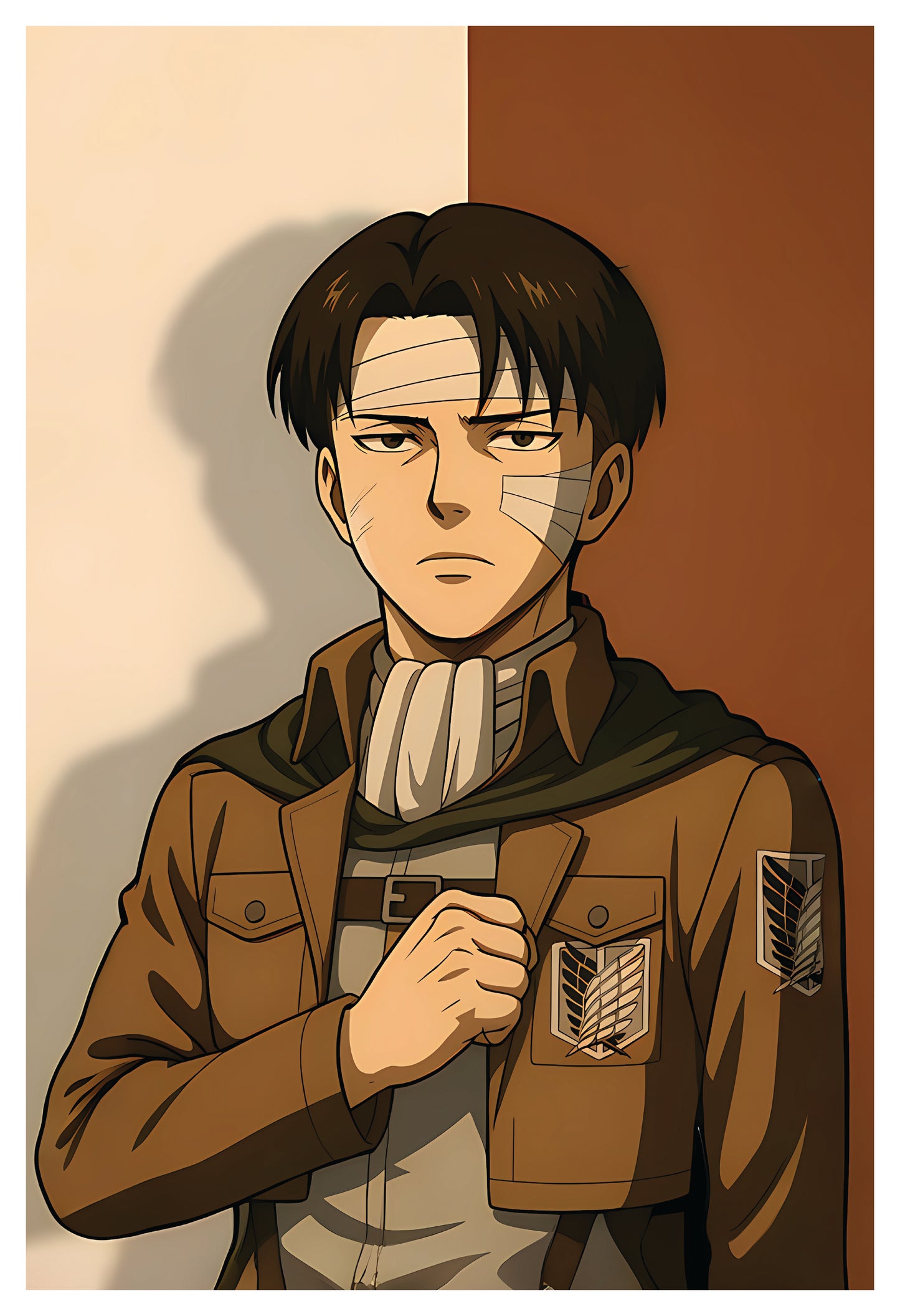 AOT - Levi Salute Poster