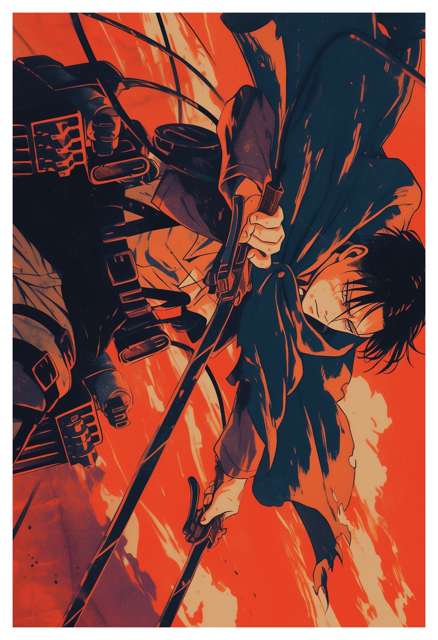AOT - Levi Ackerman Poster