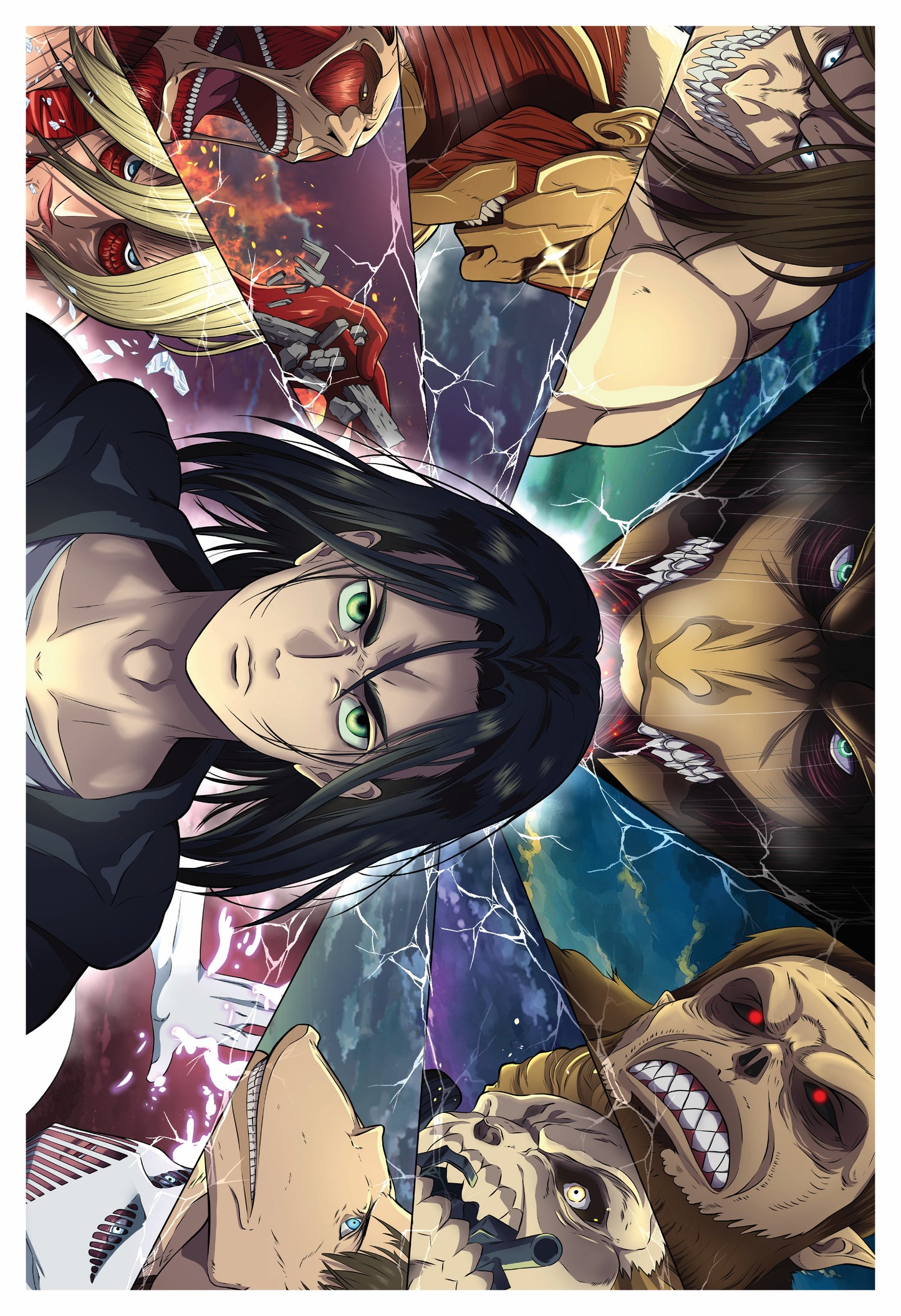 AOT - All Titans Poster