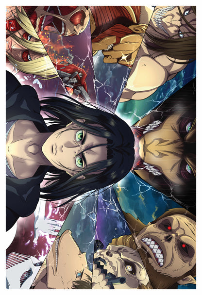 AOT - All Titans Poster