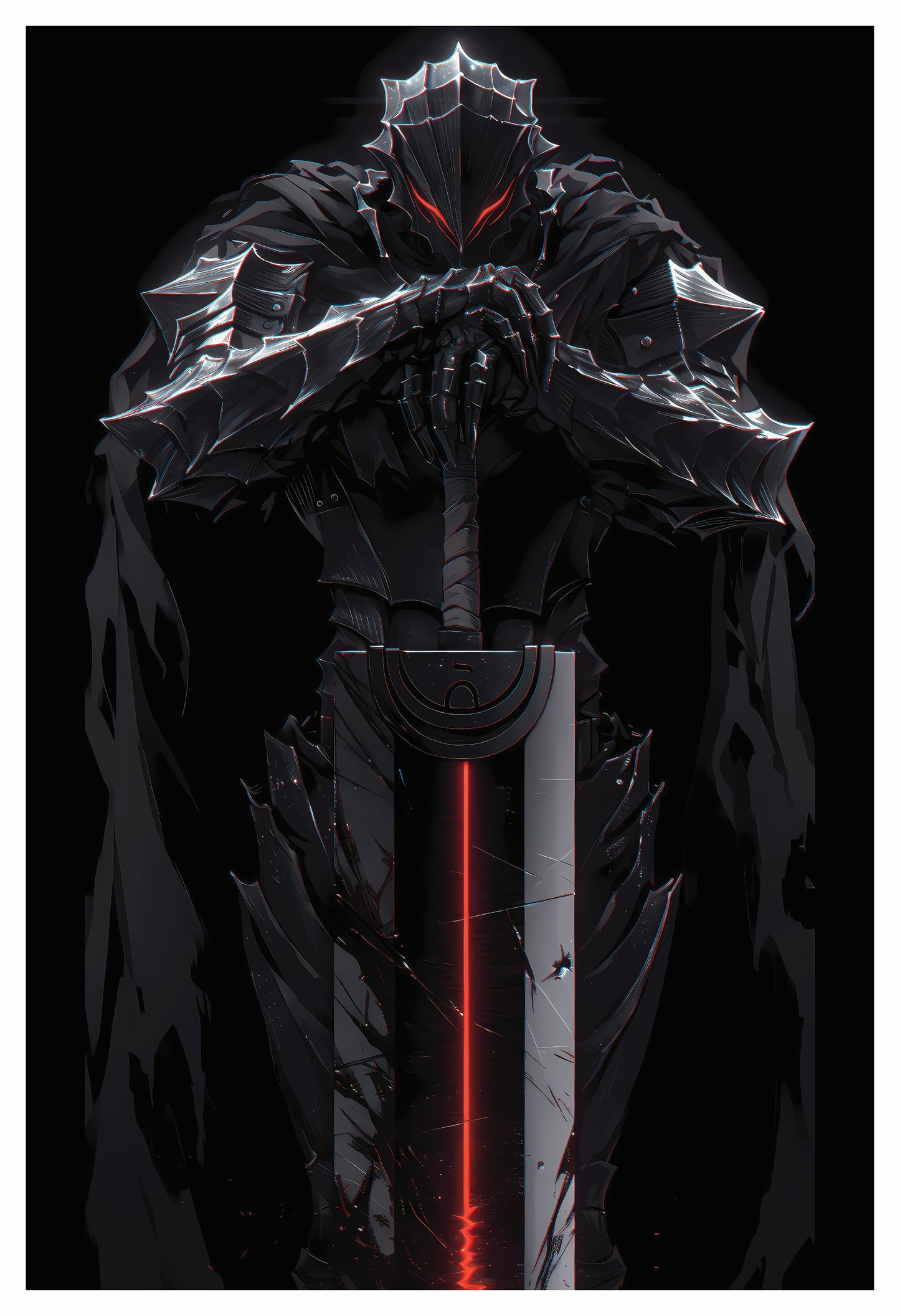 Berserk - Guts Armour Pose Poster