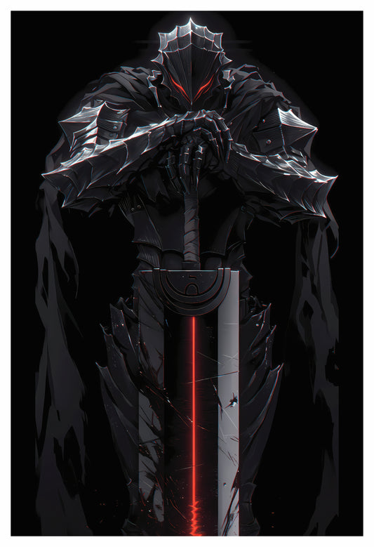 Berserk - Guts Armour Pose Poster