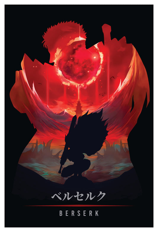 Berserk - Silhouette Poster